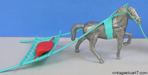 turquoise travois